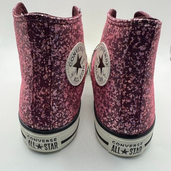 Converse Chuck Taylor All Star | High Top | Orchid Abyss/Egret Women's 8 | NWOT - Picture 4 of 9